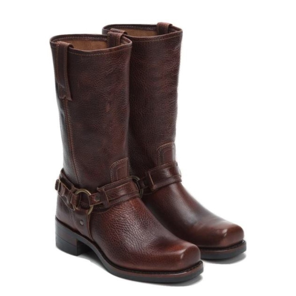 FRYE Belted Harness 12R Boots size 9